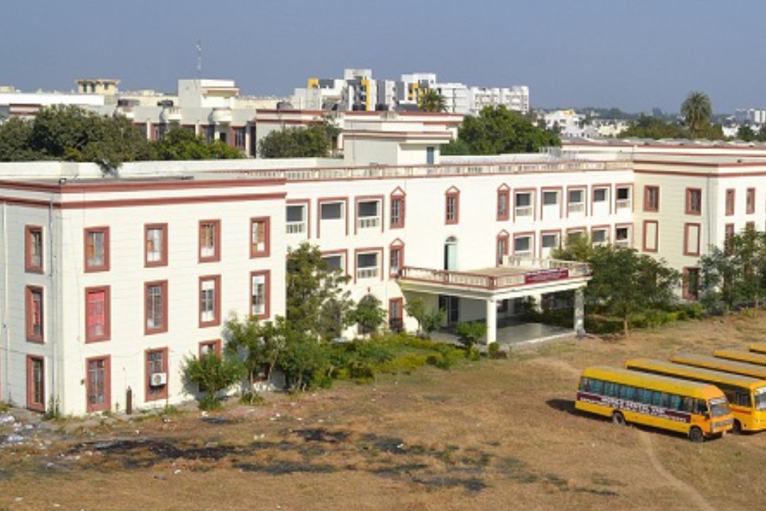 out side view of Bhabha University 